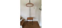 Lampadaire , tablette vintage