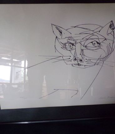 Lithographie  Walter Bodmer