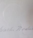 Lithographie  Walter Bodmer
