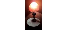  Grande Lampe Pâte de Verre ,Muller Fre