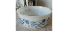 Plat Arcopal Fleurs bleues