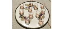 Ensemble de 11  verres à liqueur anciens
