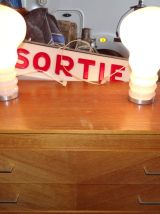 Paire de lampes ampoules 1960