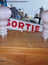 Paire de lampes ampoules 1960