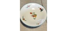 Compotier ancien motif fleurs