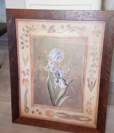Cadre déco "Iris" 