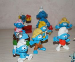 lot de 15 schtroumpfs