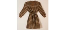 Robe pull laine vintage 80 tricot maille neuve