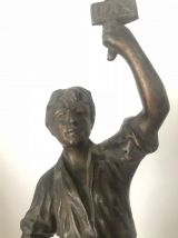 Ancienne Statue en régule "LA PAIX"