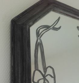 Miroir style Art Déco 