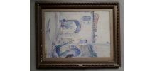 Une aquarelle de Jean de JOYBERT datée de 1922
