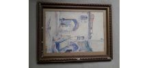 Une aquarelle de Jean de JOYBERT datée de 1922