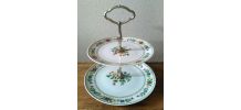 Joli serviteur à gourmandises en porcelaine