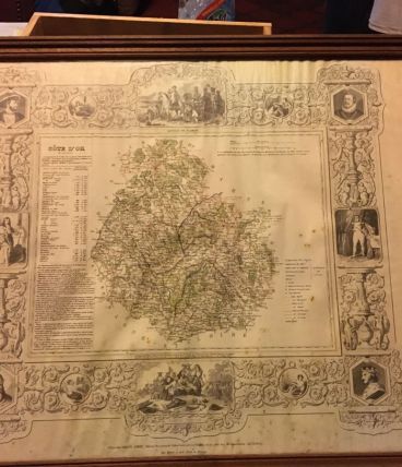 ancienne carte de cote d'or