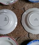 Lot de 6 assiettes creuses anciennes