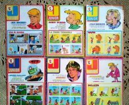 Lot de 20 magazines de BD "Junior" 1974