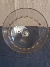 CLOCHE A FROMAGE ANCIENNE  EN CRISTAL