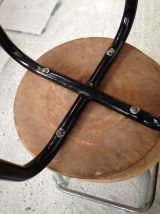 Tabouret d'école industriel