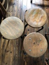 Tabouret d'école industriel