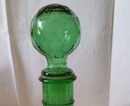 Carafe vintage en verre d'Empoli, Vetreria Etrusca