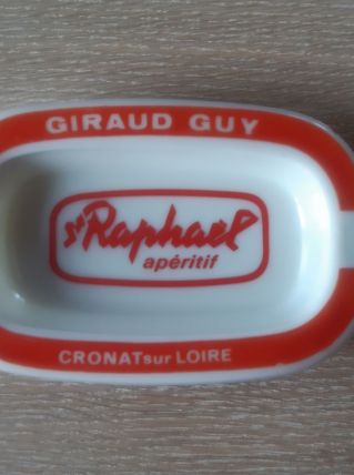 Ancien Cendrier Publicitaire Magnier Saint Raphaël, vintage,