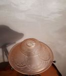 petite lampe fer forge 1920