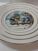 ASSIETTES MICKEY AUTHENTIFIE DISNEY 1930 10 ASSIETTES+ PLAT