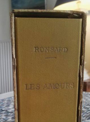 Les Amours, Pierre de Ronsard, Édt d'Art H. Piazza 1926