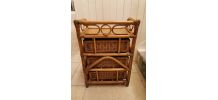 Commode bambou rotin et osier