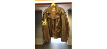 Perfecto Schott 1989 marron signé 