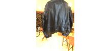 Perfecto Schott 1989 marron signé 
