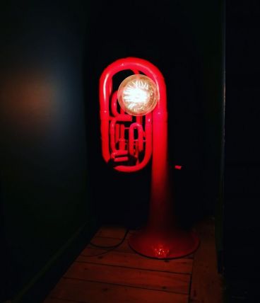 Lampe Tuba vintage 