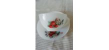 Tasses arcopal "fraises"