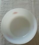 Plat Arcopal motif "roses"