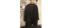 manteau daim vintage
