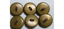 lot de 6 boutons ancien 20 mm M. Bourdon uniforme marin 