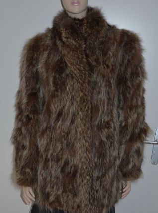 Veste fourrure de marmotte "Jean-Pierre Cortier"  46/48