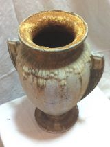 Paire de vases en fonte