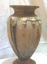 Paire de vases en fonte