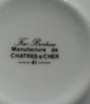 Ancienne assiette "maintien au chaud" en porcelaine fine