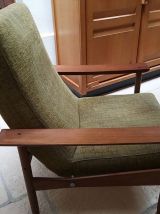 Fauteuil années 60 teck GUERMONPREZ