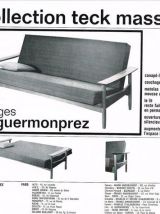 Fauteuil années 60 teck GUERMONPREZ