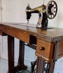 ANCIENNE MACHINE A COUDRE SINGER 1920