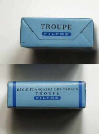 GAULOISES FILTRE CAPORAL TROUPE CIGARETTES