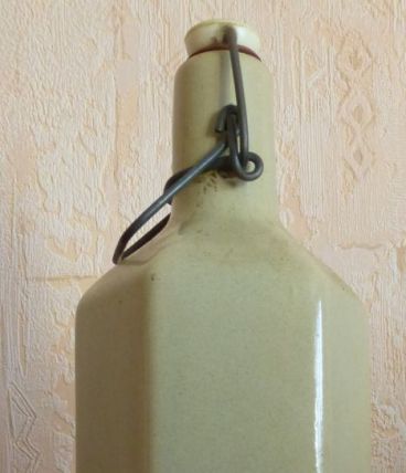 bouteille bouillotte en grès émaillé