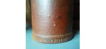 Ancienne bouteille d'alcool en terre cuite - Amsterdam