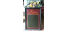 Panneau d'affichage Menu 