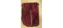 housse de protection chemisette en voyage - rouge