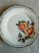 Six assiettes Odile