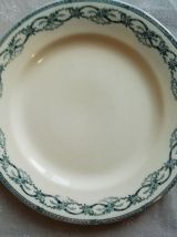 Trois assiettes Récamier